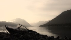 Russia shore motor Boats