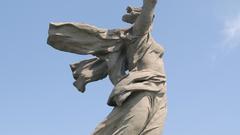 Russian memorial motherland high