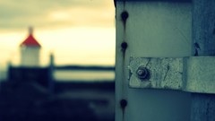 Rust marina lighthouses