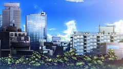 Ryoma cityscapes pixiv Anime