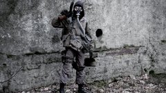 S.T.A.L.K.E.R. soldier gas masks