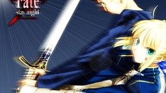 Saber anime girls fate stay night emiya shirou fate series