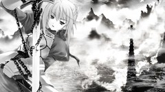 Saber anime girls fate stay night fate series