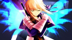 Saber anime girls fate stay night fate series