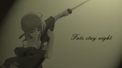 Saber anime girls fate stay night fate series