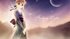 Saber anime girls fate stay night fate series