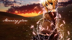 Saber anime girls fate stay night fate series