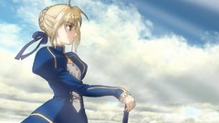 Saber anime girls fate stay night fate series