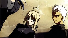 Saber anime girls fate stay night fate series anime boys Archer 