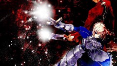 Saber anime girls fate stay night fate series Archer (Fate/Stay 