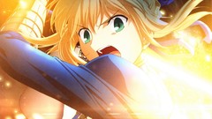 Saber anime girls fate stay night fate zero fate series