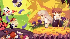 Saber anime girls fate stay night matou sakura tohsaka rin 