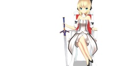 Saber anime girls fate stay night saber lily fate series Fate 