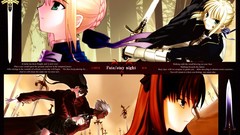 Saber anime girls fate stay night tohsaka rin emiya shirou fate 