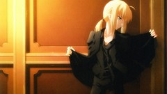 Saber anime girls fate zero fate series