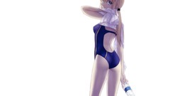 Saber anime girls fate zero fate series Simple Background 