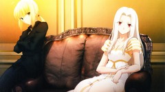 Saber anime girls fate zero irisviel von einzbern fate series