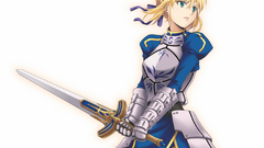 Saber fate stay night fate series Simple Background