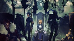 Saber fate stay night fate zero gilgamesh fate series Lancer 