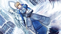 Saber fate stay night fate zero irisviel von einzbern