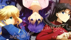 Saber fate stay night matou sakura tohsaka rin fate series