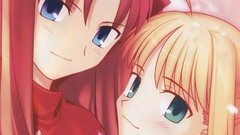 Saber fate stay night tohsaka rin