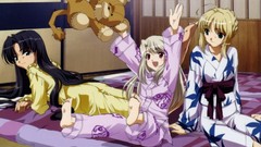 Saber fate stay night tohsaka rin illyasviel von einzbern fate 