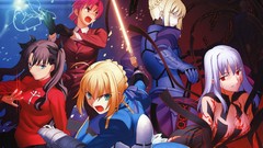 Saber fate stay night tohsaka rin type-moon fate series Saber 