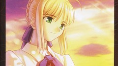 Saber fate stay night type-moon fate series