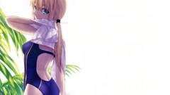 Saber fate stay night type-moon fate series Simple Background