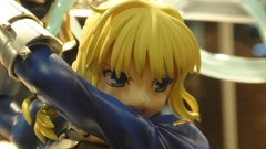 Saber figurines fate series