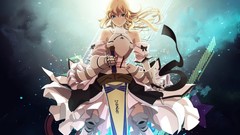Saber saber lily fate series Fate Unlimited Codes