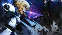 Saber Swords fate zero fate series Lancer (Fate/Zero)