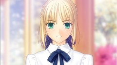 Saber type-moon fate series visual novels