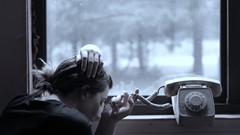 Sadness phones window panes Cave Womb Turkish Women