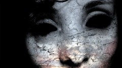 Sadness woman creepy