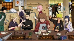 Sai temari hyuuga hinata inuzuka kiba aburame shino yamanaka 