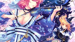 Saigyouji yuyuko Sayori Neko