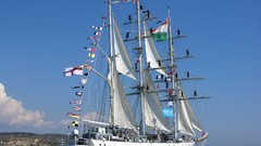 Sailboats Indian Navy INS Tarangini