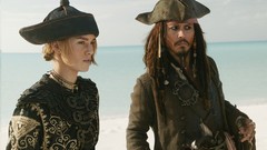 Sailboats Johnny Depp Pirates of the Caribbean Keira Knightley 