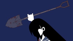 Sailor uniforms blue background