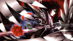 Saint Seiya sword red