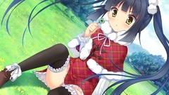 Sakura anime girls game cg