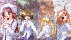 Sakura Ribbons da capo thigh highs choker scans Nemu miharu