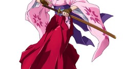 Sakura Simple Background Japanese clothes copia Project X Zone