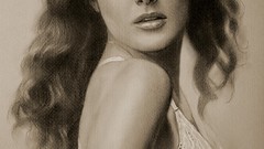 Salma hayek illustrations artwork