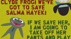 Salma hayek south park