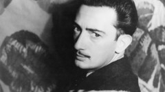 Salvador Dalí monochrome