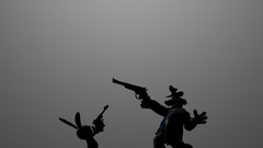 Sam amp max silhouette