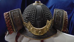 Samurai armor helmets